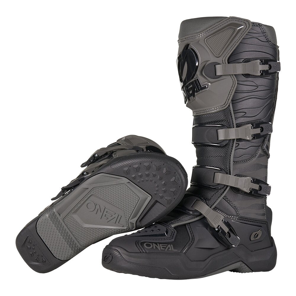 O'NEAL 3SRS mx laarzen zebra zwart/grijs