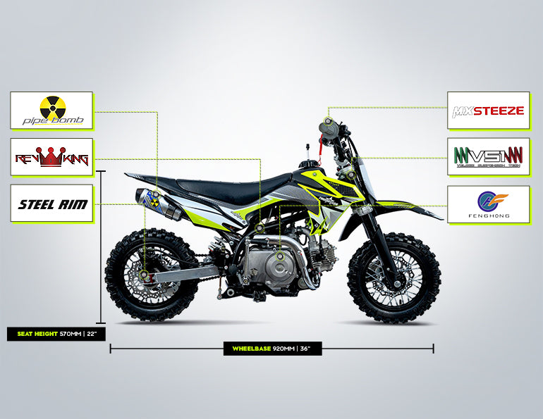 Thumpstar TSK50 semiautomaat met E-start