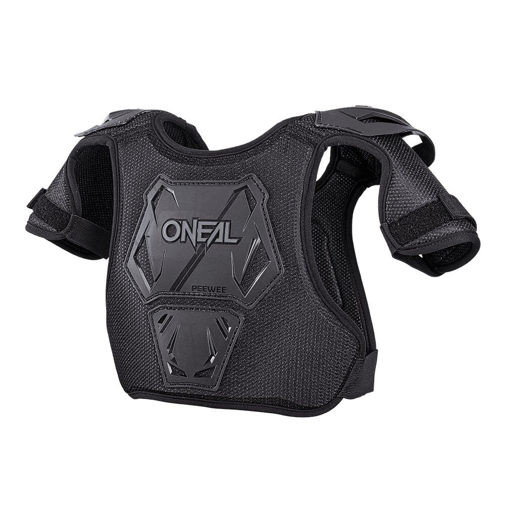O'NEAL peewee kinder borst beschermer zwart of zwart/geel