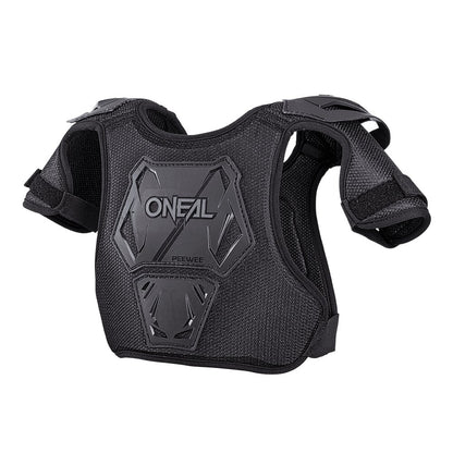 O'NEAL peewee kinder borst beschermer zwart of zwart/geel