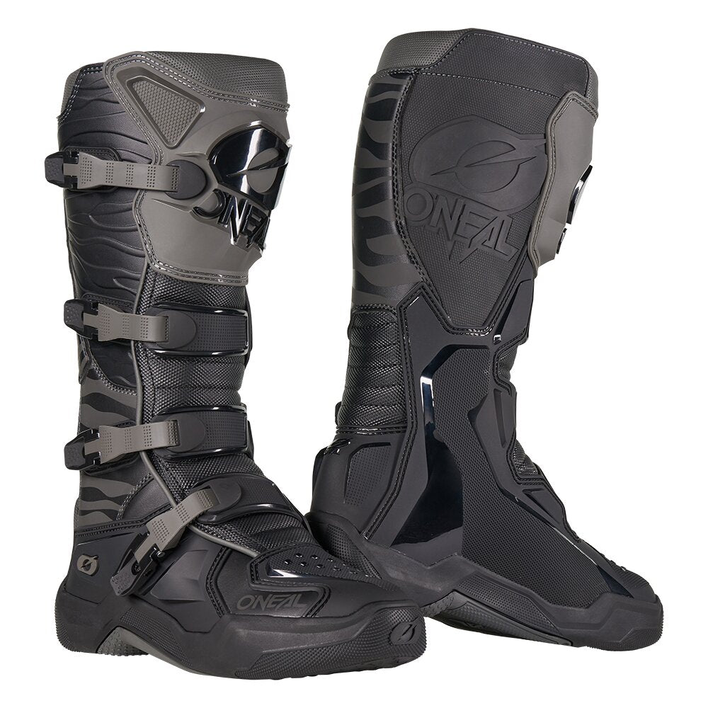O'NEAL 3SRS mx laarzen zebra zwart/grijs