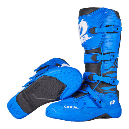 O'NEAL 3SRS mx laarzen zebra blauw