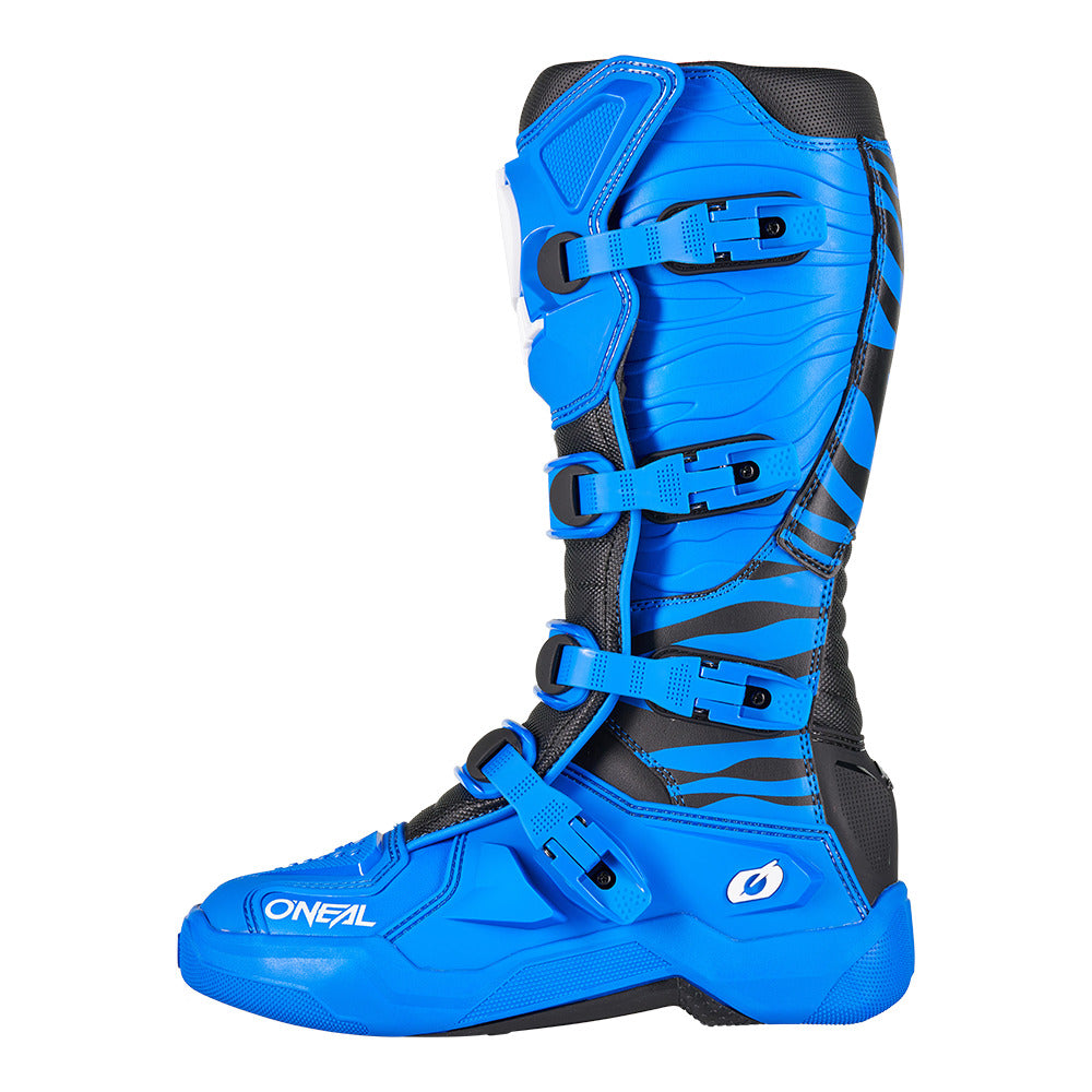 O'NEAL 3SRS mx laarzen zebra blauw