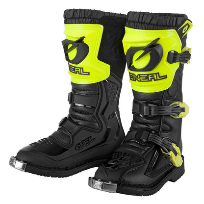 O'NEAL rider pro kinder crosslaarzen zwart/geel