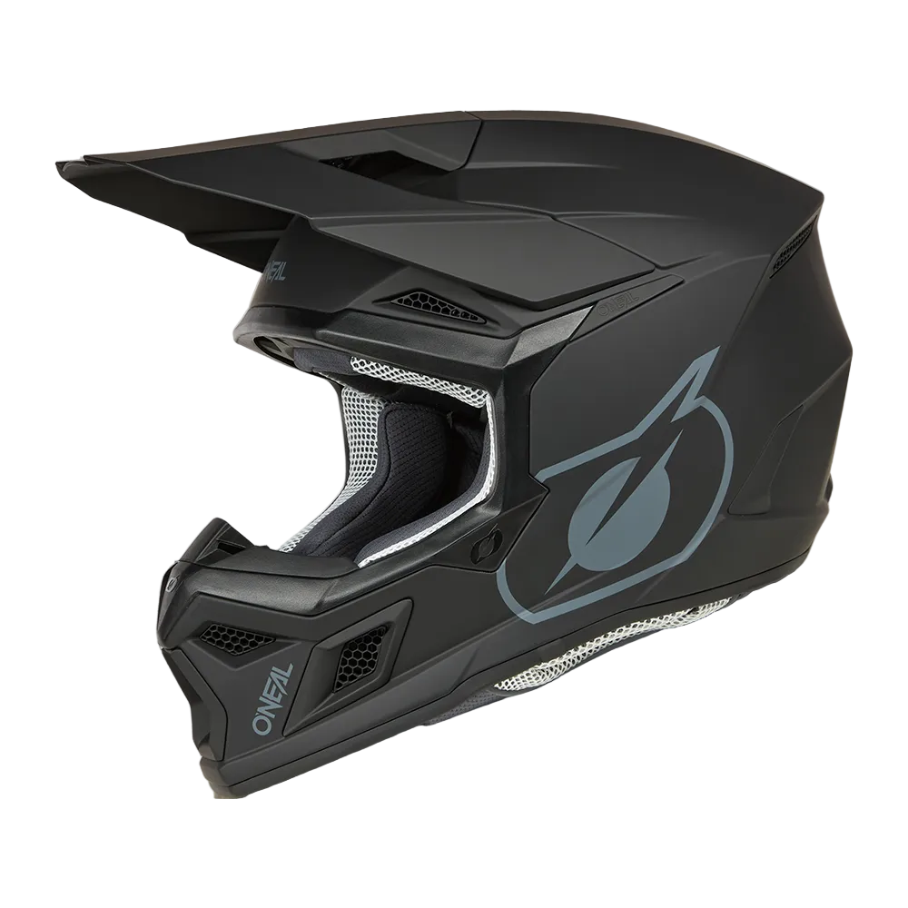 O'NEAL 3srs kinder helm solid zwart