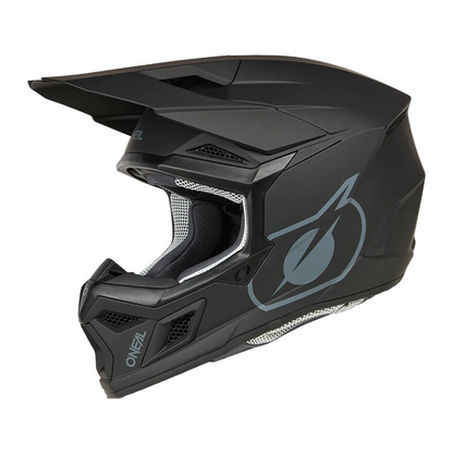 O'NEAL 3srs kinder helm solid zwart