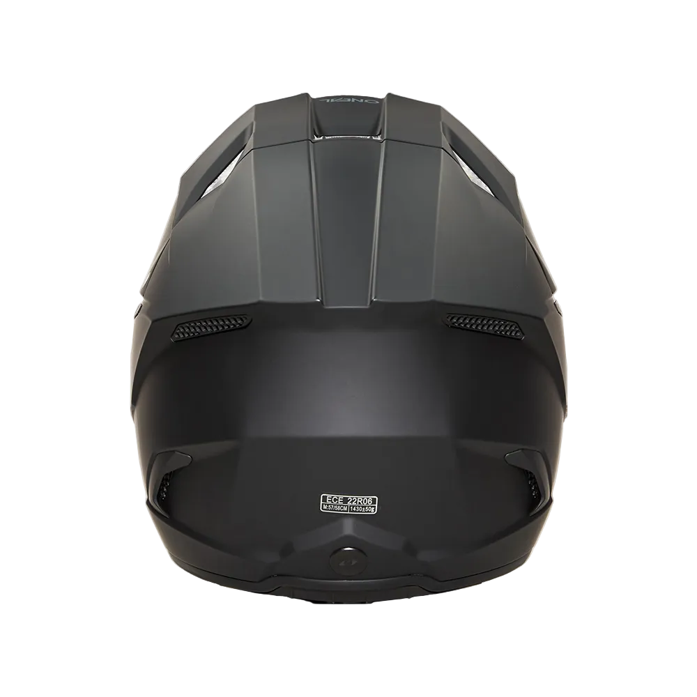 O'NEAL 3srs kinder helm solid zwart