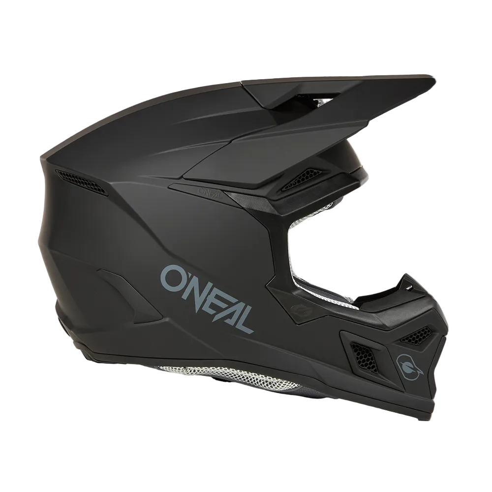 O'NEAL 3srs kinder helm solid zwart