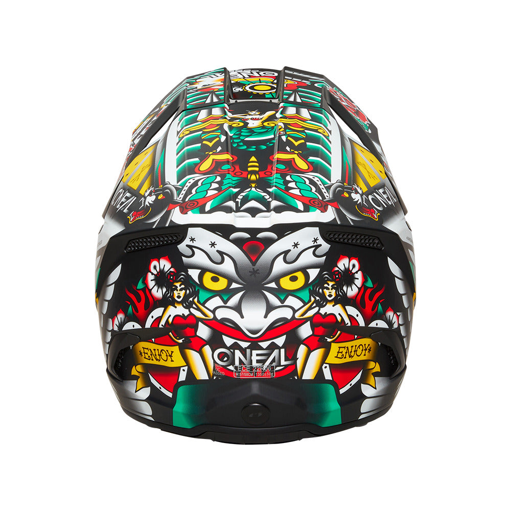 O'NEAL 3srs kinder helm inked multi