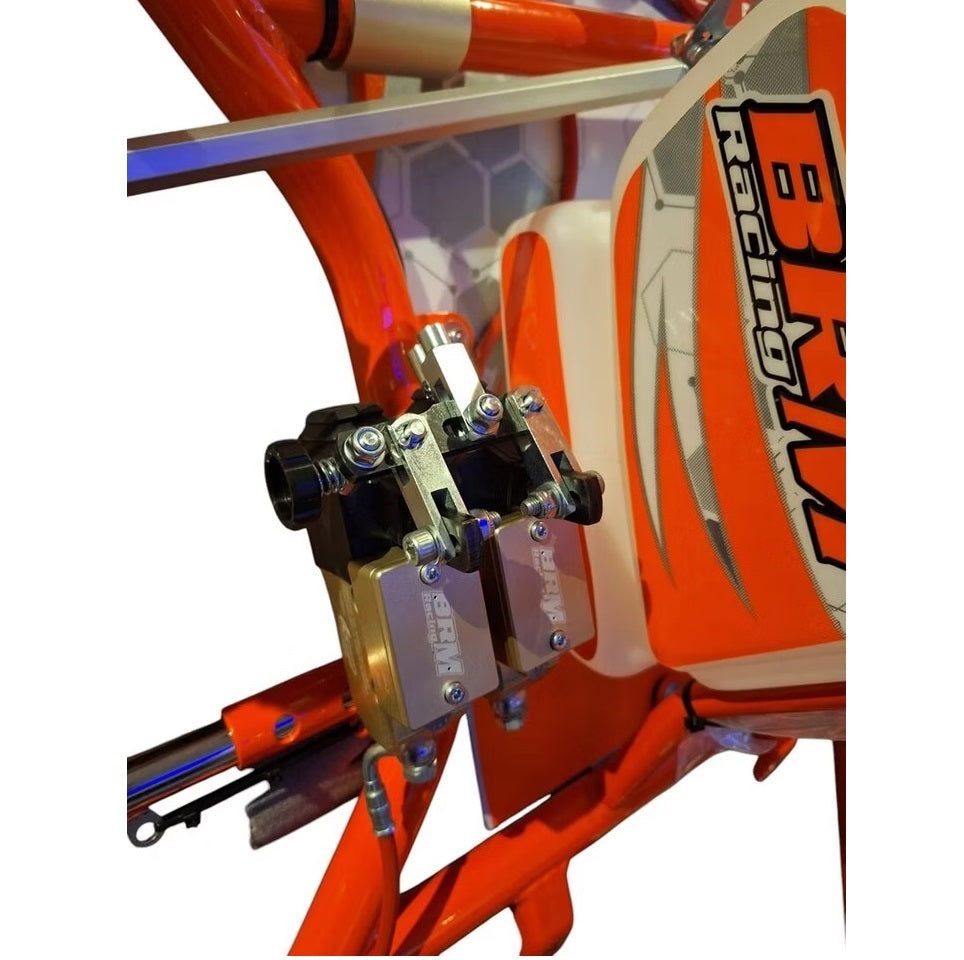 BRM KZ 2-takt schakel kart chassis compleet