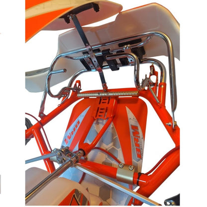 BRM KZ 2-takt schakel kart chassis compleet