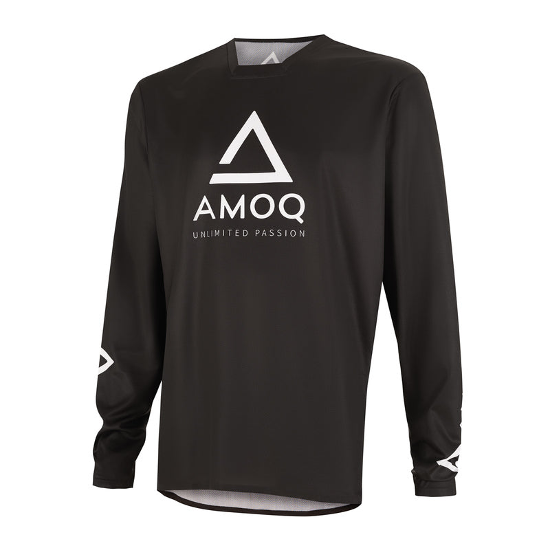 AMOQ ascent comp shirt zwart