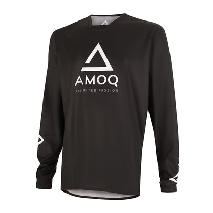 AMOQ ascent comp shirt zwart
