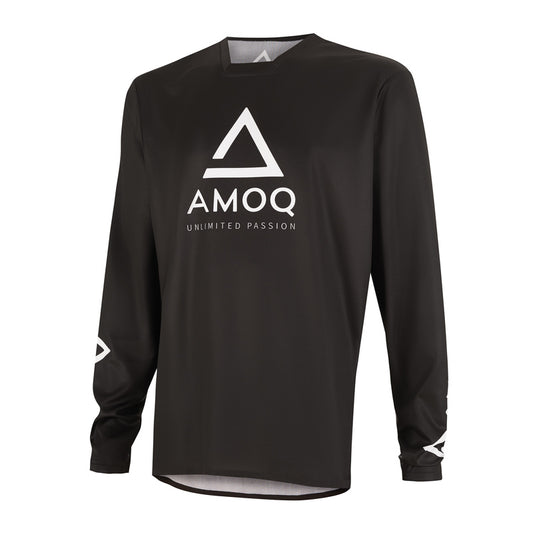 AMOQ ascent comp shirt zwart