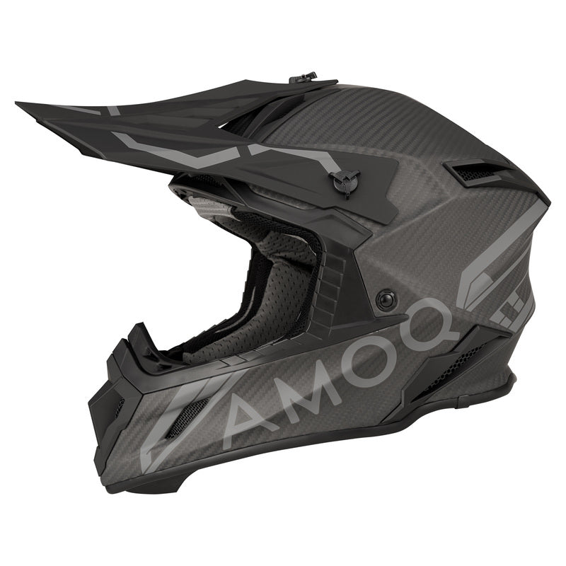 AMOG friction MIPS carbon helm zwart/grijs