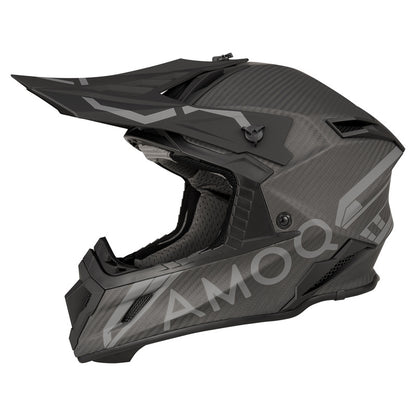 AMOG friction MIPS carbon helm zwart/grijs