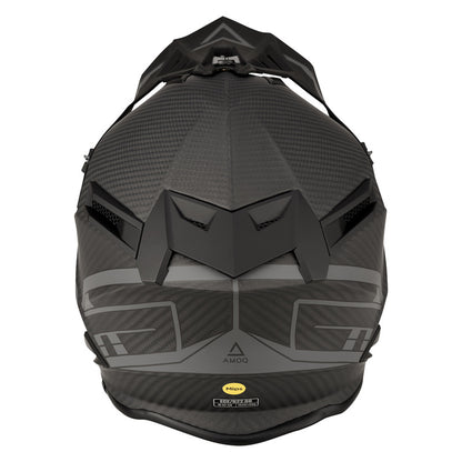 AMOG friction MIPS carbon helm zwart/grijs