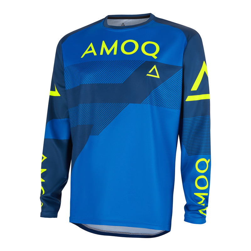 AMOQ ascent strive V2 shirt blauw
