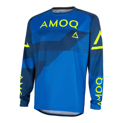 AMOQ ascent strive V2 shirt blauw