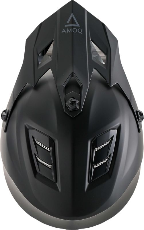 AMOQ Meteor v2 kinder helm blackout