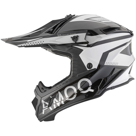 AMOQ friction MIPS helm zwart/grijs