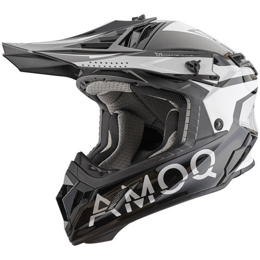 AMOQ friction MIPS helm zwart/grijs