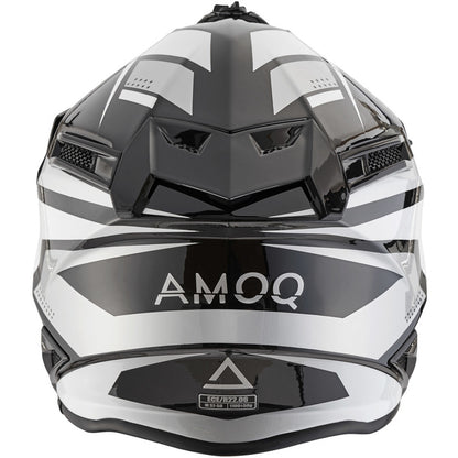 AMOQ friction MIPS helm zwart/grijs