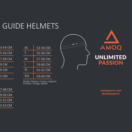 AMOQ meteor V2 helm axis zwart/grijs