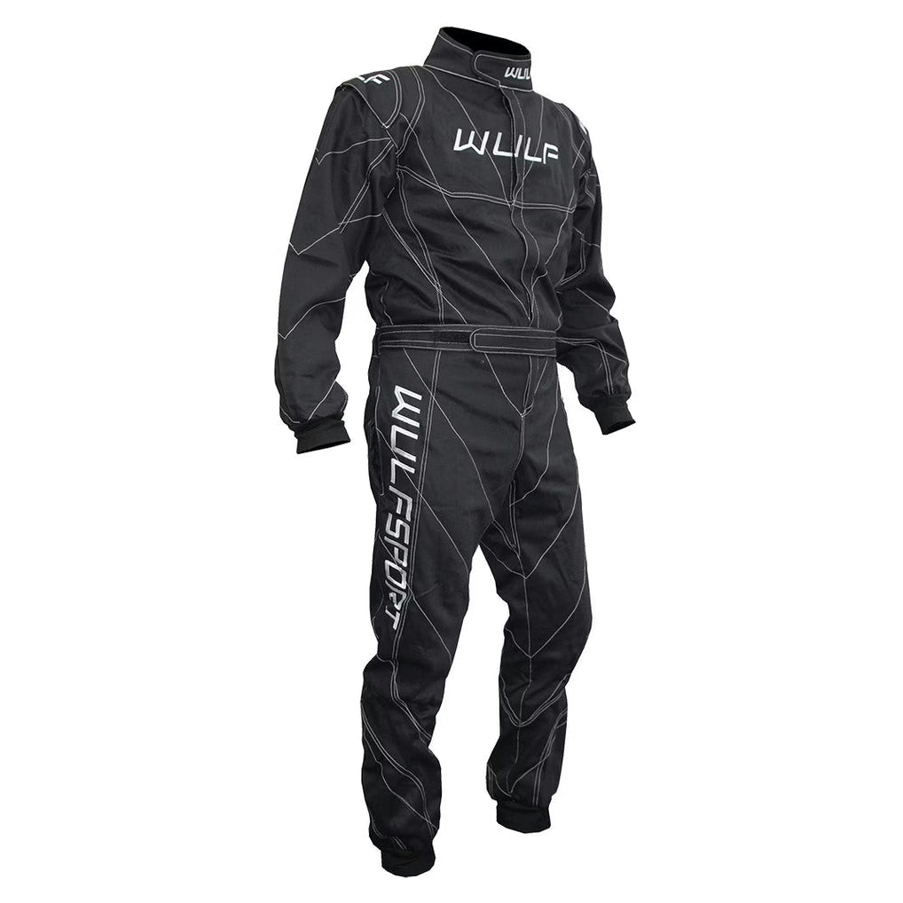 Wulfsport proban race overall zwart/wit