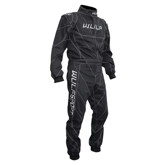 Wulfsport proban race overall zwart/wit