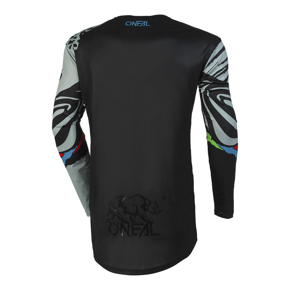 O'NEAL mayhem kinder shirt wild zwart/grijs