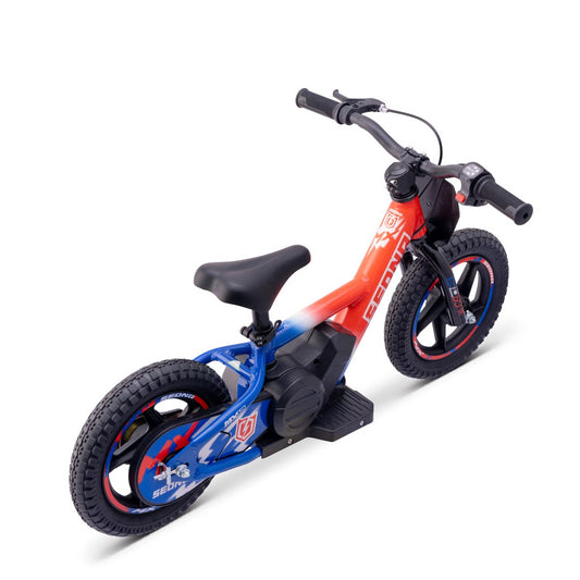 Apollo sedna mx12 elektrische loopfiets Rood/wit/blauw