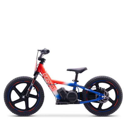 Apollo sedna mx16 elektrische loopfiets rood/wit/blauw