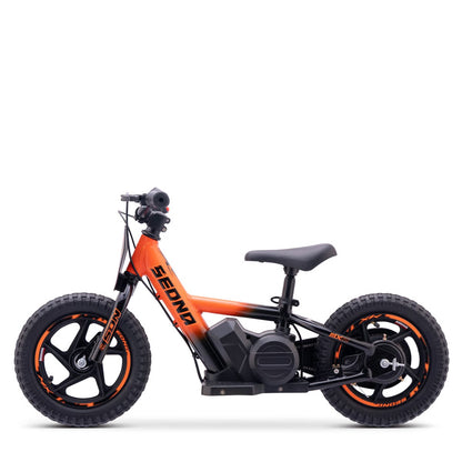 Apollo sedna mx12 elektrische loopfiets oranje