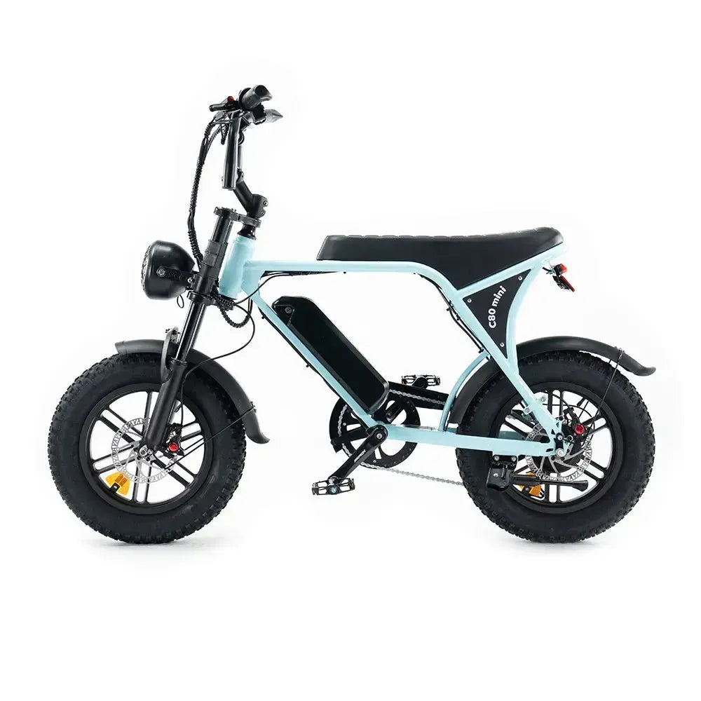 OUXI c80 mini zwart, blauw, grijs, lichtblauw, roze